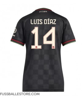 Günstige Bayern Munich Luis Diaz #14 3rd trikot Damen 2025-26 Kurzarm